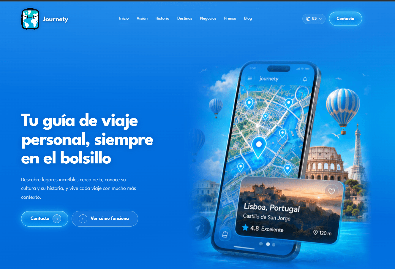 Journety lancia il nuovo sito e si avvicina al lancio pubblico della sua app di viaggi